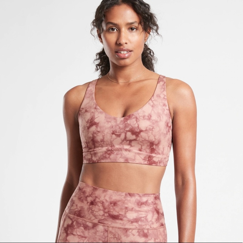 Athleta Solace Printed Bra Small